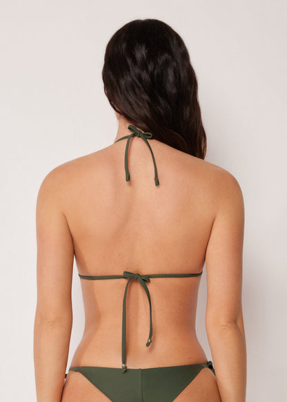 Triángulo Bikini Sequin Net
