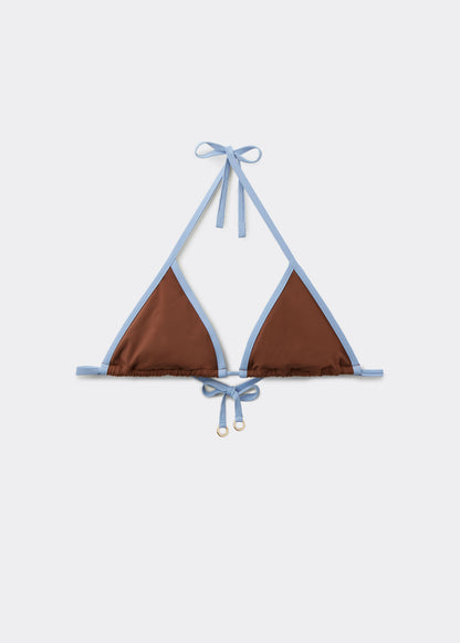 Triangolo Costume Bicolor Piping